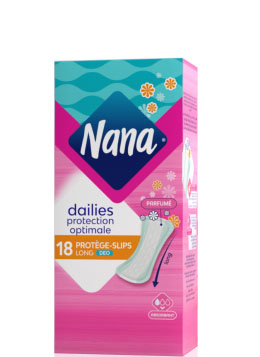 Nana dailies protection optimale Protège slips Long Deo