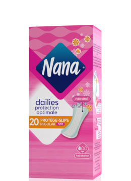 Nana dailies protection optimale Protège slips Regular Deo