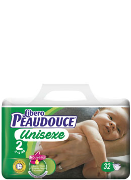 Libero Peaudouce Taille 2 unisexe 3-6Kg
